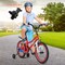 Prorider 18'' Kid's Bike with Removable Training Wheels & Basket for 4-8 Years Old White/Blue/Red/Skyblue